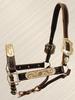 Leather Show Halter by Ozark Leather
